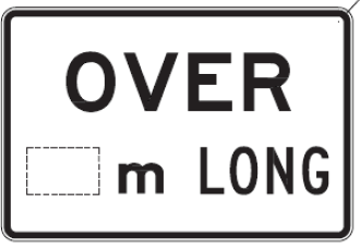 R9-11-2 Size Restriction Over (x)m LONG