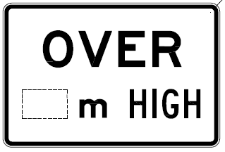 R9-12-2 Size Limit Over x(m) High