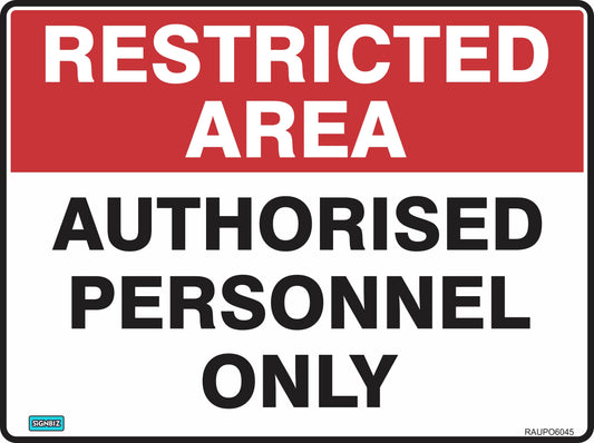 Restricted Area Apo