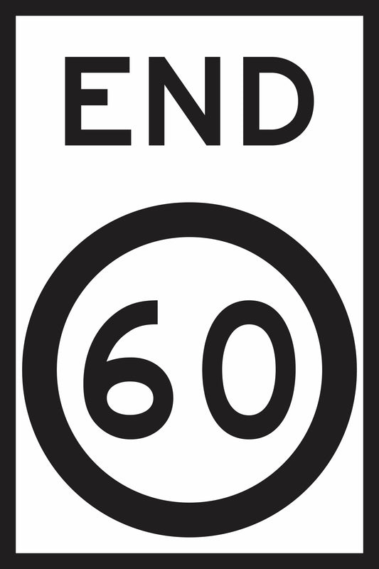 RM4-12(D) End Speed Limit (Mms Insert - To Be used on Multi Message Sign panels Only)