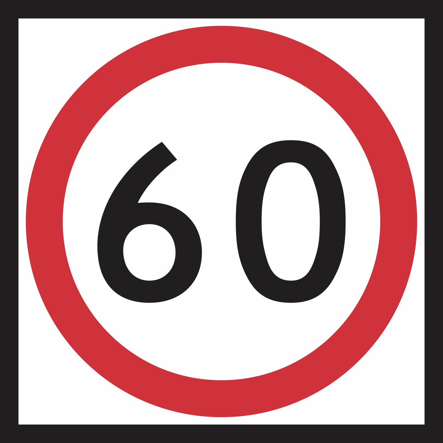 RM4-1(A) - Speed Limit (Mms Insert - To Be used on Multi Message Sign panels Only)