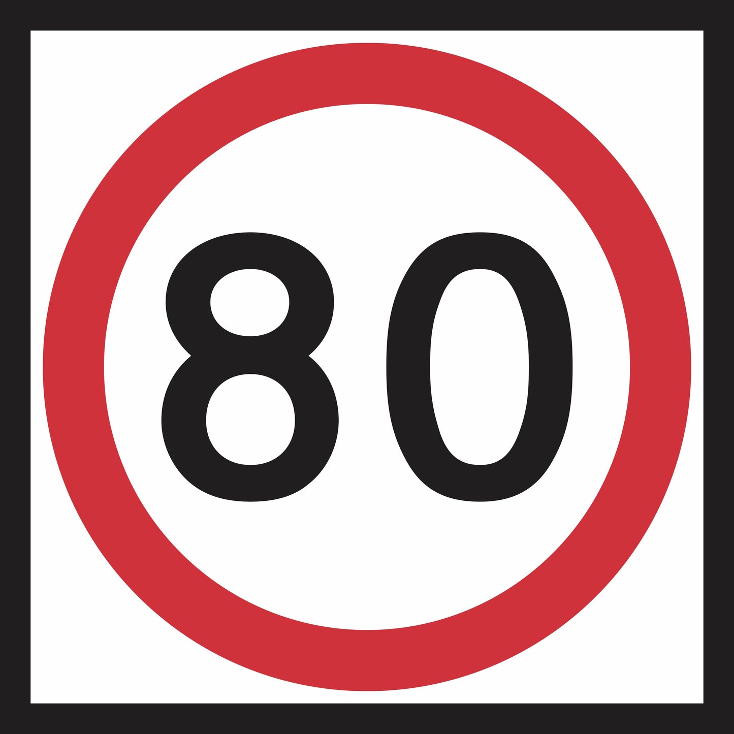 RM4-1(A) - Speed Limit (Mms Insert - To Be used on Multi Message Sign panels Only)