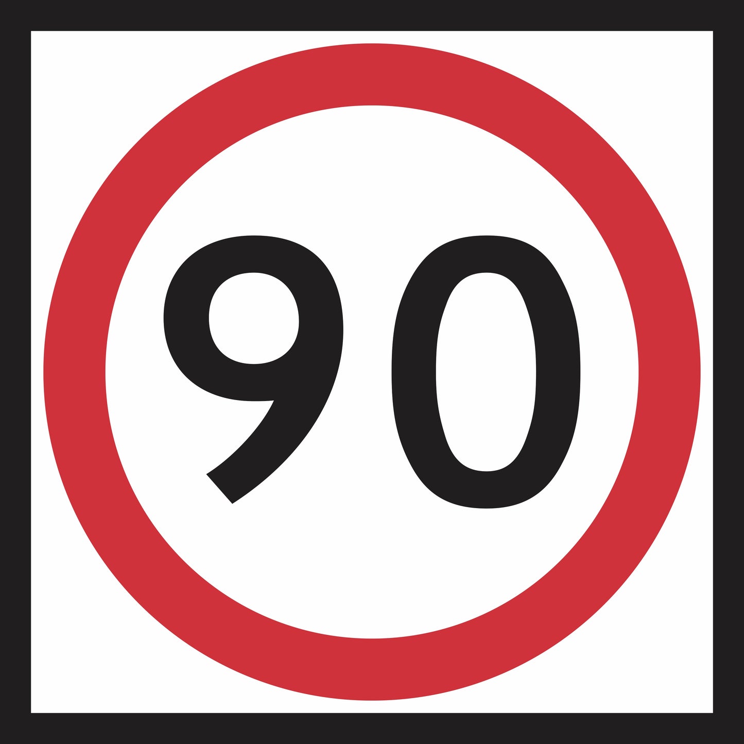 RM4-1(A) - Speed Limit (Mms Insert - To Be used on Multi Message Sign panels Only)