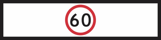 RM4-1(B) - Speed Limit (Mms Insert - To Be used on Multi Message Sign panels Only)