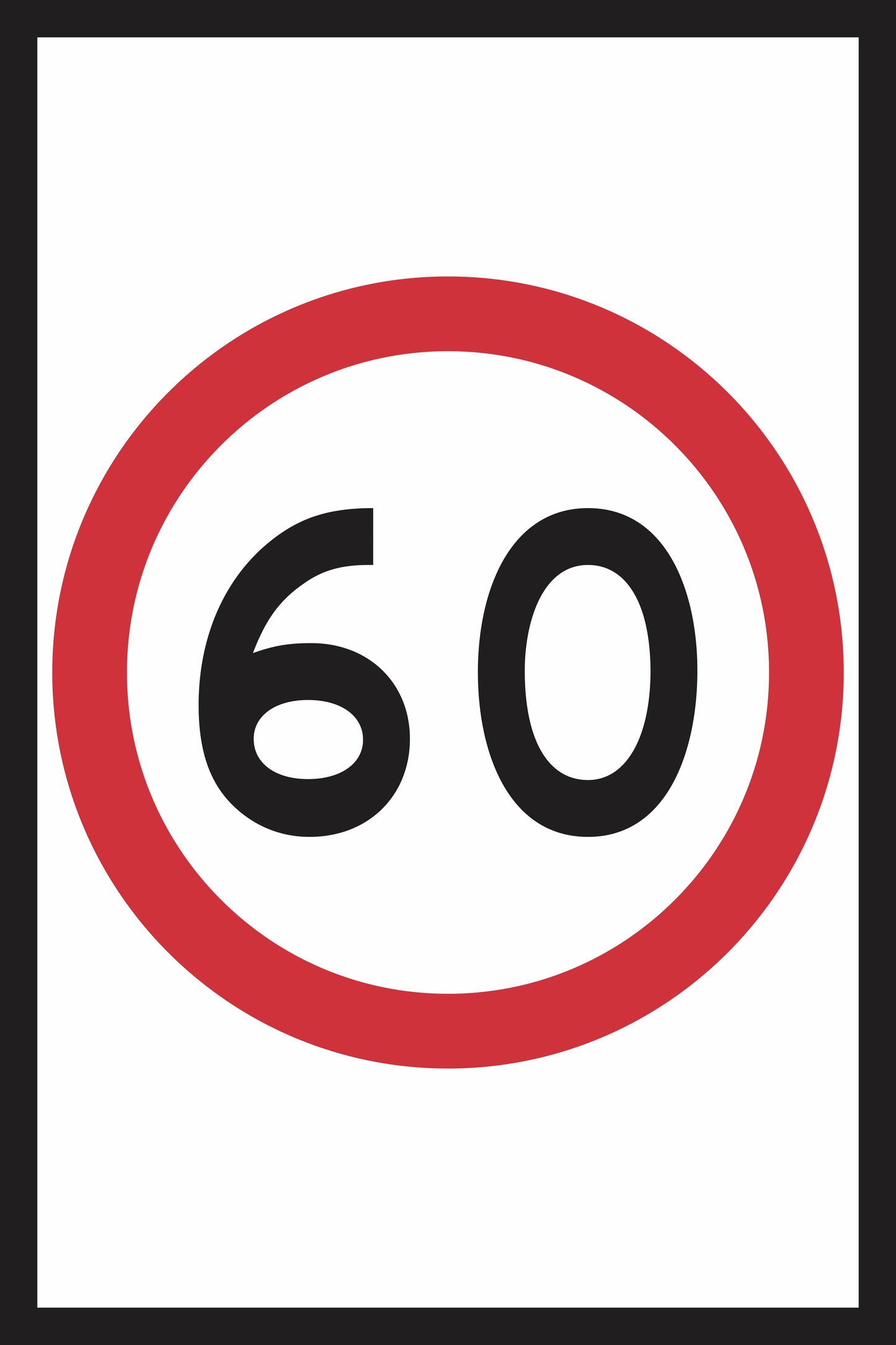 RM4-1(D) - Speed Limit (Mms Insert - To Be used on Multi Message Sign panels Only)