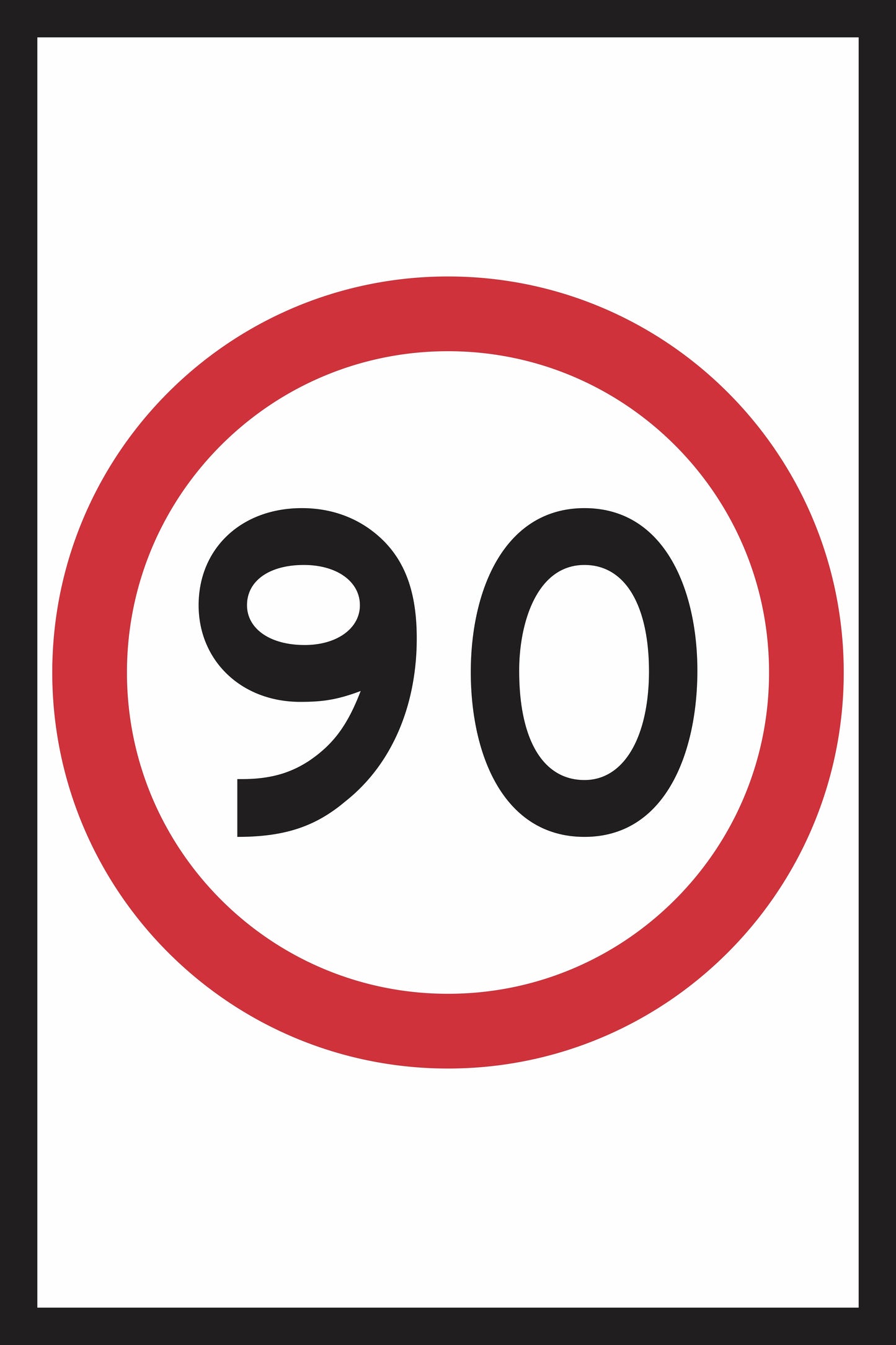 RM4-1(D) - Speed Limit (Mms Insert - To Be used on Multi Message Sign panels Only)