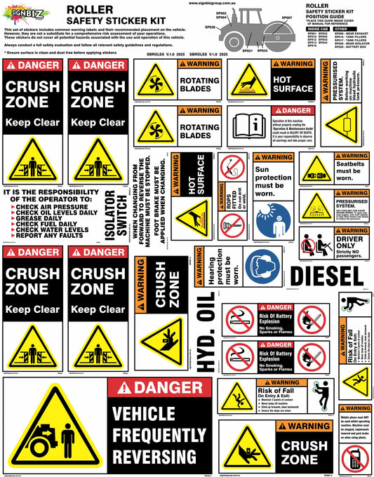 Sticker Kit - Roller