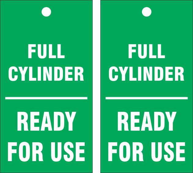 FULL CYLINDER TAG
