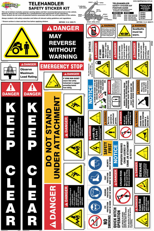 Sticker Kit - Telehandler