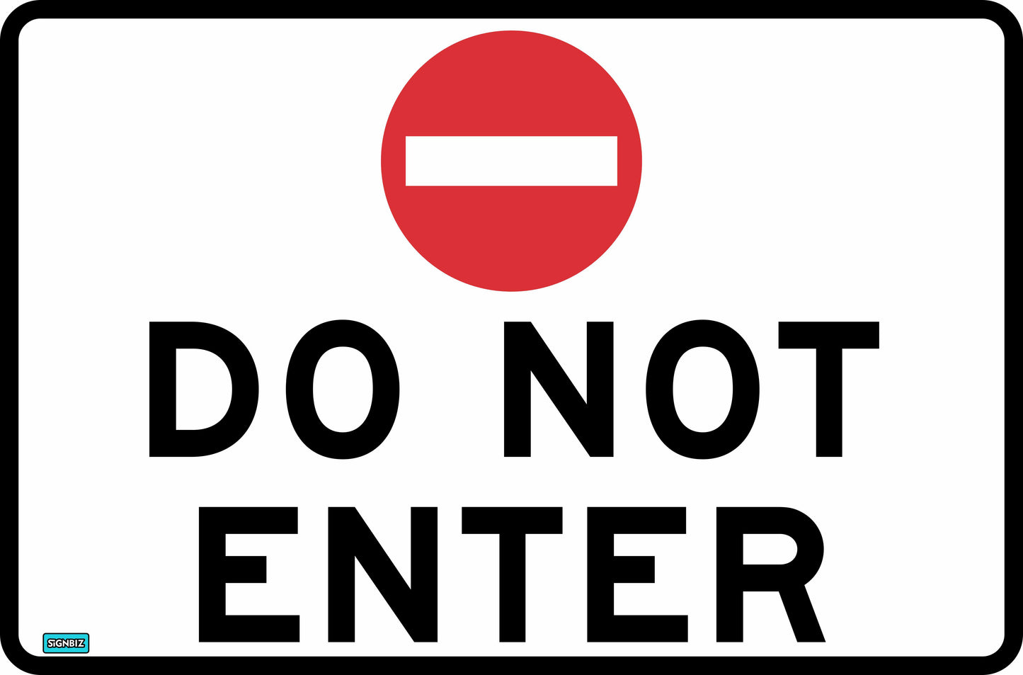 SWING STAND SIGN ONLY - DO NOT ENTER