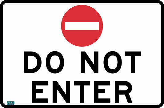 SWING STAND SIGN ONLY - DO NOT ENTER