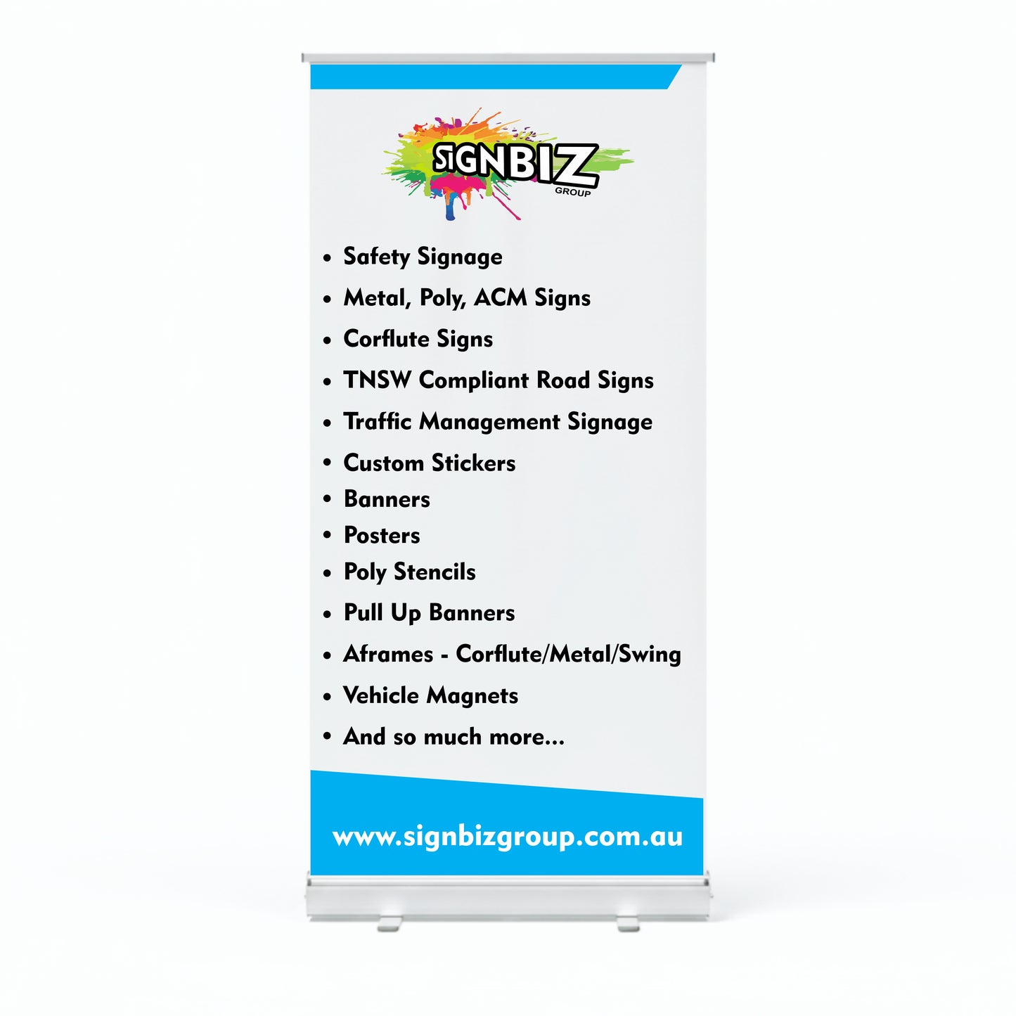 Pull Up Banner 850mm x 2000mm