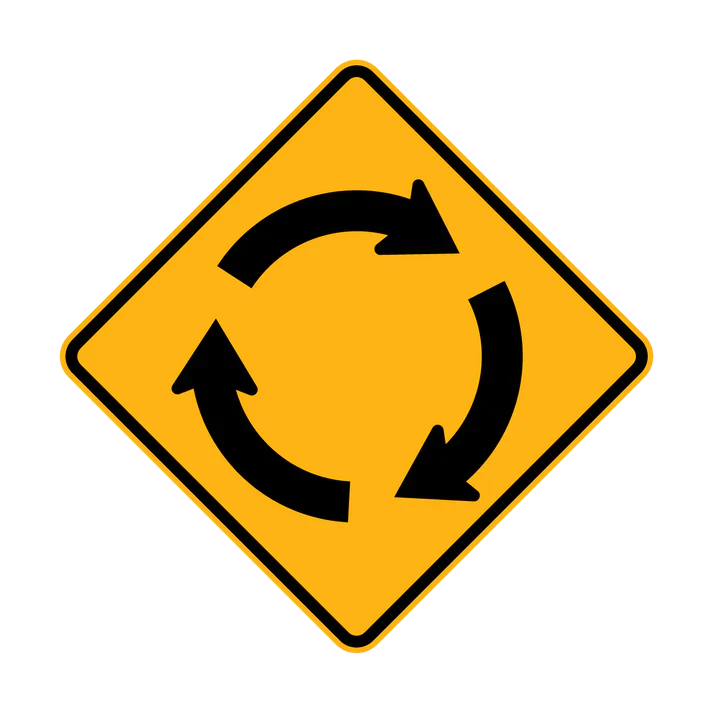 W2-7 - Roundabout (symbolic)