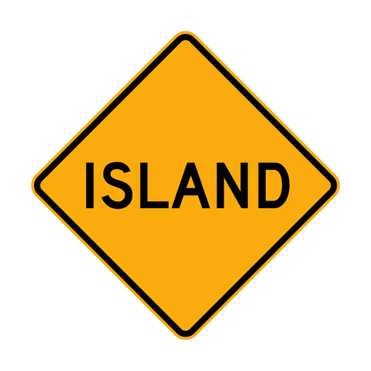 W4-5 - Traffic Island