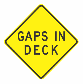 W5-241n - Gaps In Deck