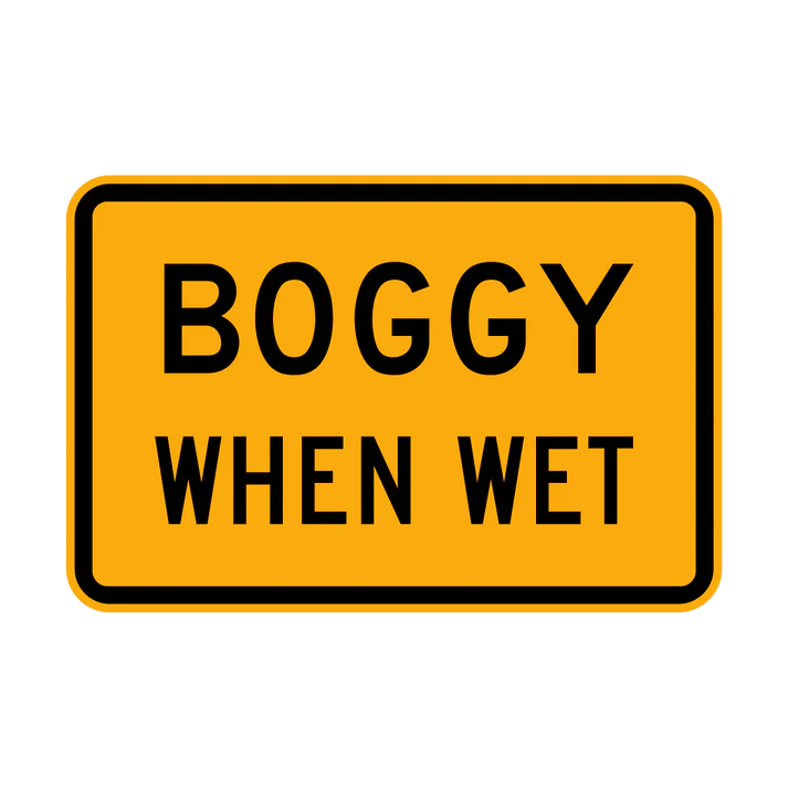 W8-21 - Boggy When Wet