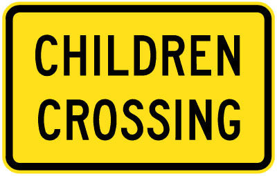 W8-221n - Children Crossing