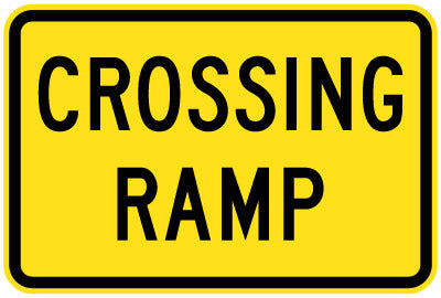 W8-28 - Crossing Ramp