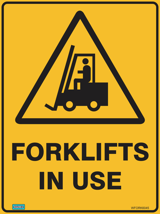 Warning Fork In Use