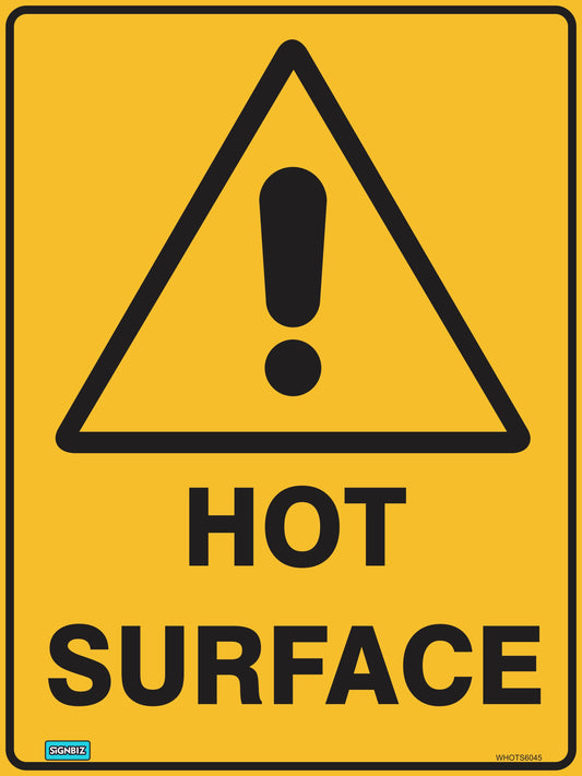 Warning Hot Surface