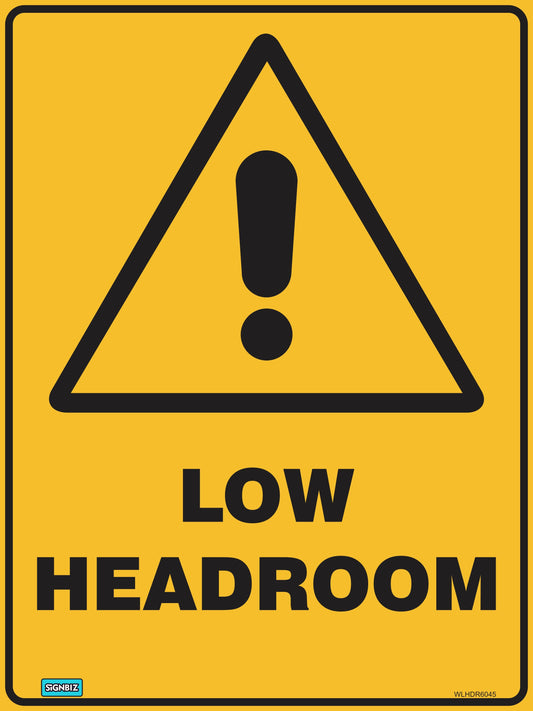 Warning Low Headroom