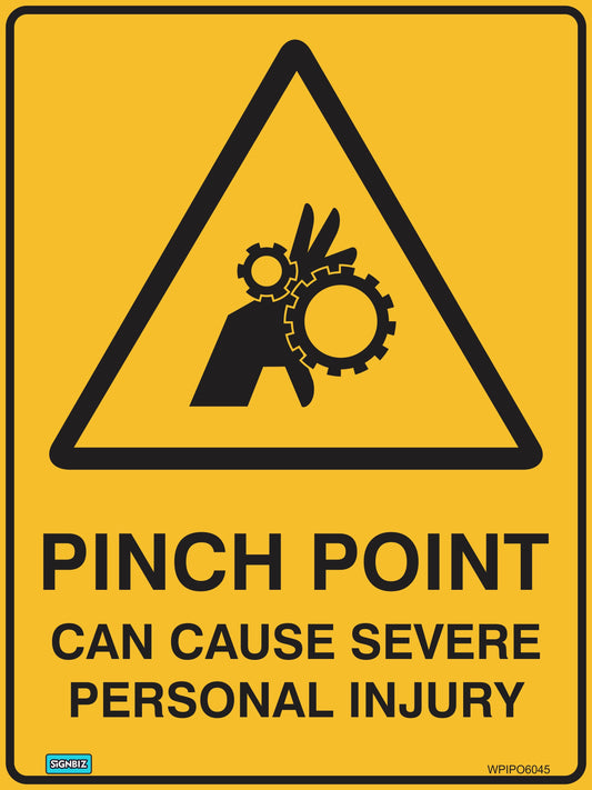 Warning Pinch Point