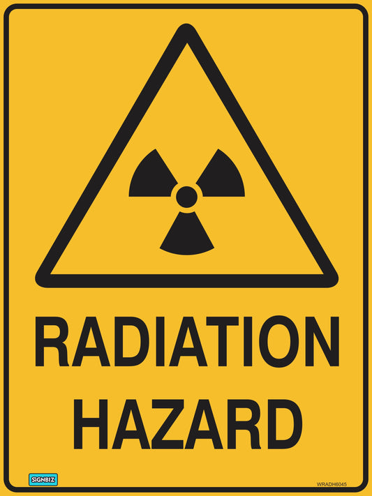 Warning Radiation Hazard