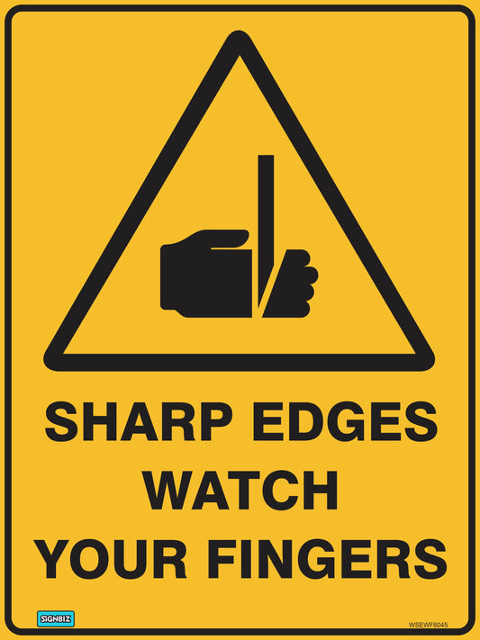 Warning Sharp Edge Watch Fingers