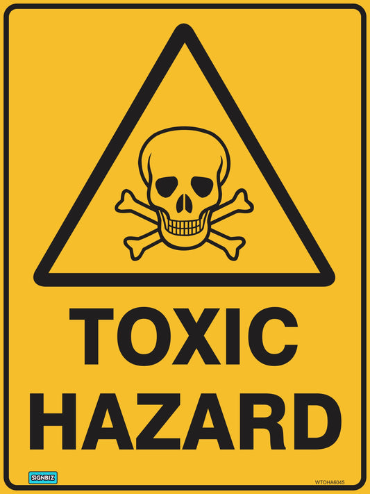 Warning Toxic Hazard