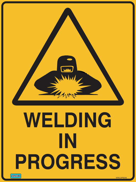 Warning Welding In Progress