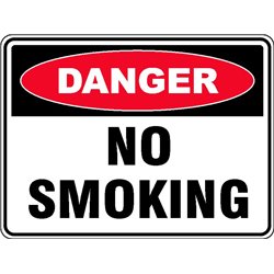 DANGER NO SMOKING