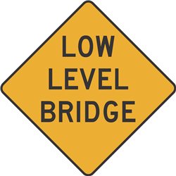 WARNING LOW LEVEL BRIDGE