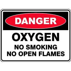 DANGER OXYGEN
