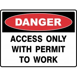DANGER ACCESS ONLY WITH...