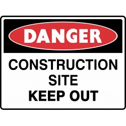 DANGER CONSTRUCTION SITE...