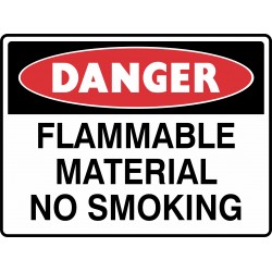 DANGER FLAMMABLE MATERIAL...