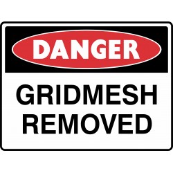 DANGER GRIDMESH REMOVED