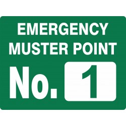 EMERGENCY MUSTER POINT 1