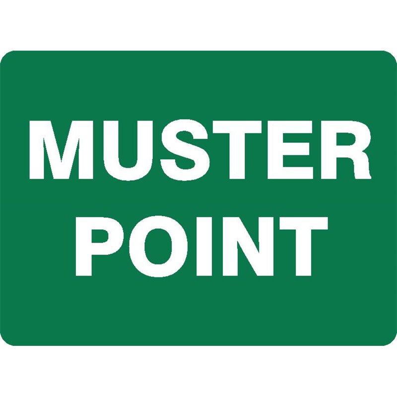 EMERGENCY MUSTER POINT