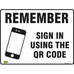 REMEMBER SIGN IN USING QR CODE