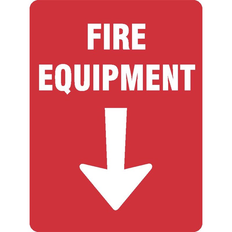 FIRE EQUIPMENT WITH ARROW