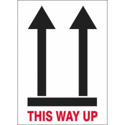 THIS WAY UP DECAL