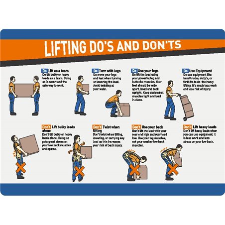 GENERAL LIFTING DO AND DO NOTS