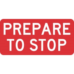 PREPARE TO STOP