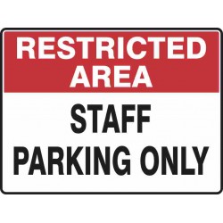 RESTRICTED AREA STAFF...
