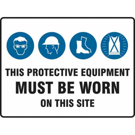 MULTI-MANDATORY PPE ON THIS SITE