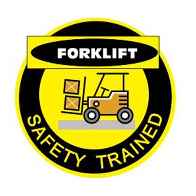 FORKLIFT SAFETY TRAINED