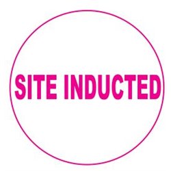 SITE INDUCTED