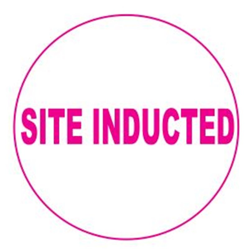 SITE INDUCTED