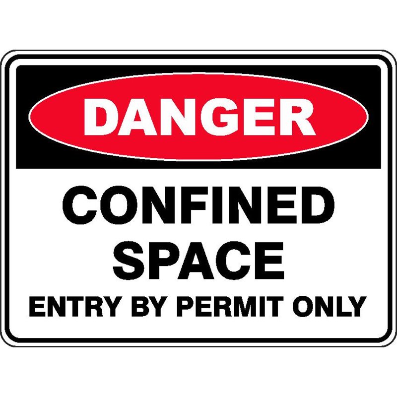DANGER CON SP ENTRY BY PERMIT